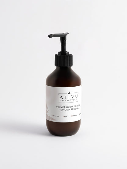 Silk Skin Body Serum, Spices & Sandalwood, 270ml