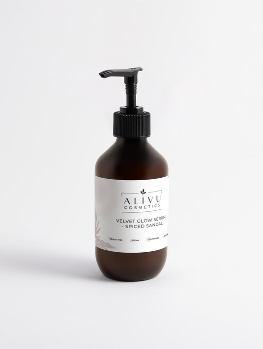 Silk Skin Body Serum, Spices & Sandalwood, 270ml