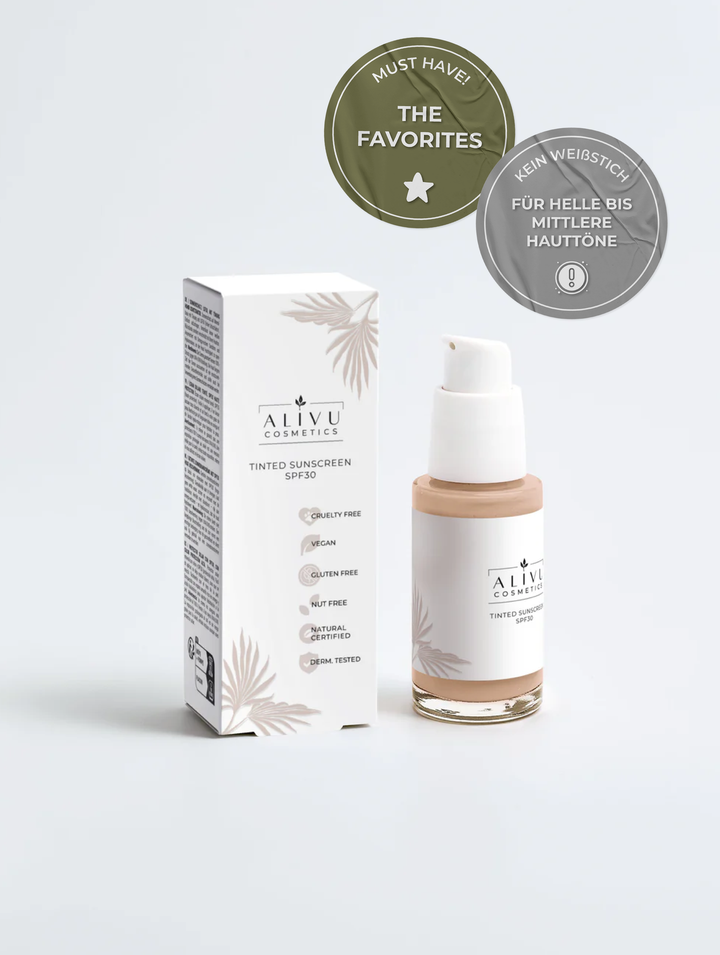 Tinted Sunscreen SPF30, 30ml