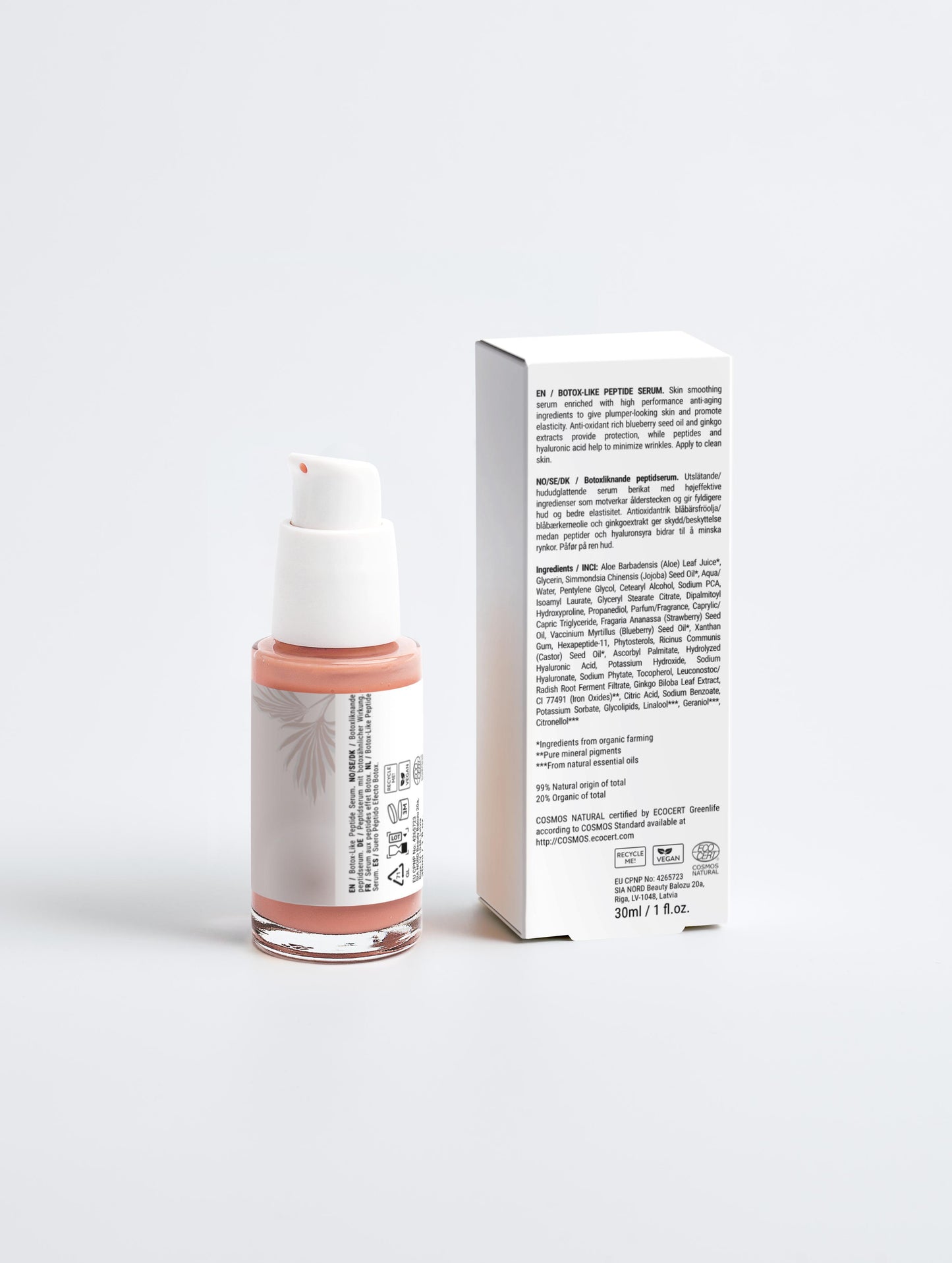 Peptide serum with Botox-like effect, 30ml