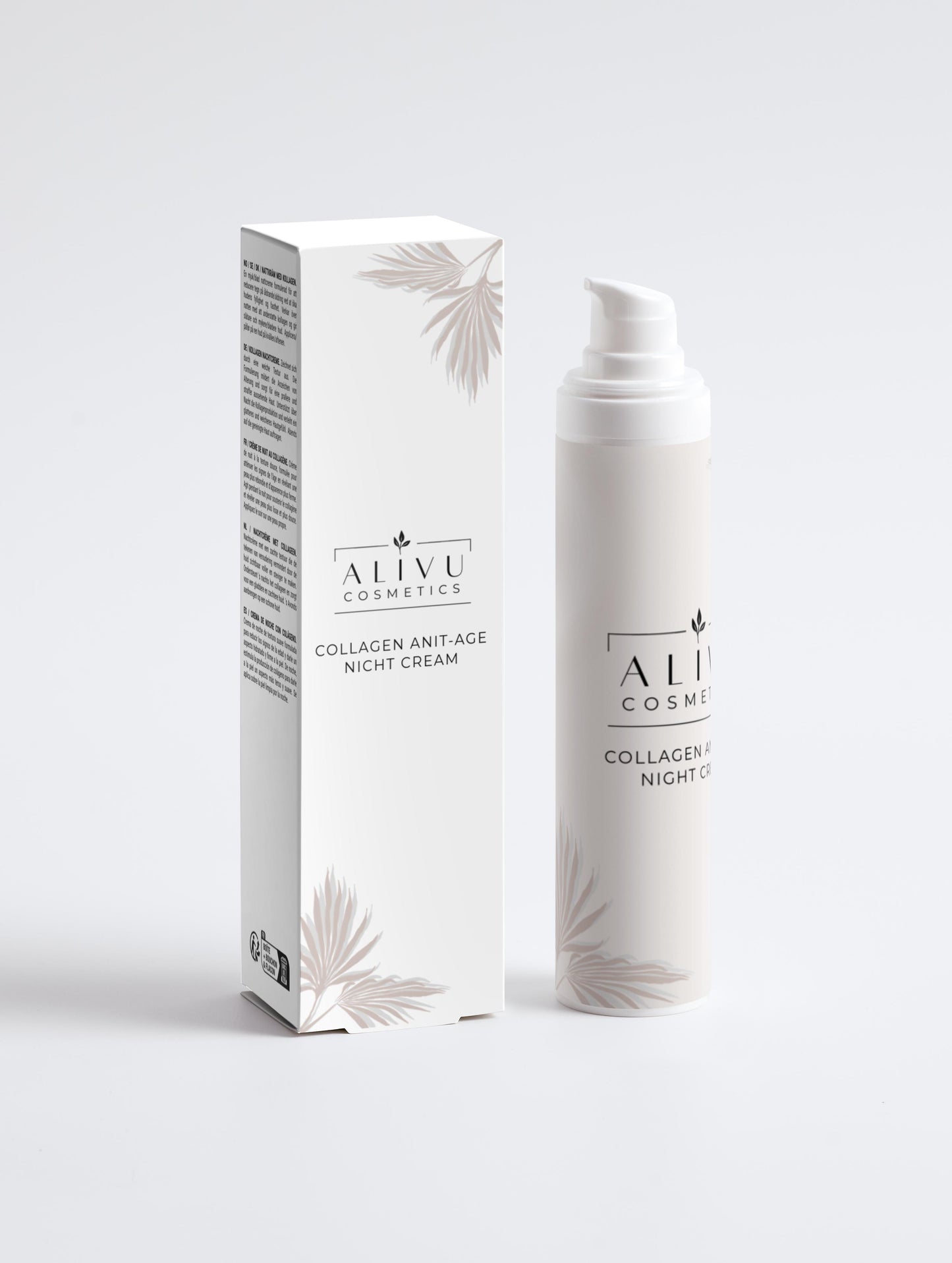 Kollagen Anti-Age Nachtcreme - AlivuCosmetics