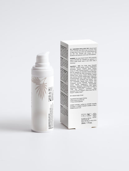 Sunscreen SPF30 with tint, 30ml