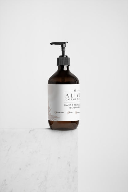 Hand & Body Soap - VELVET EARTH, 490ml