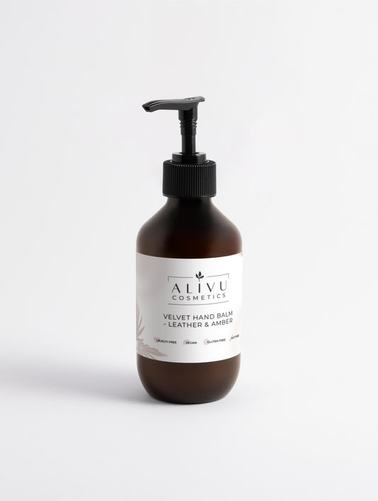 Silk Skin Hand Cream, Woody Amber &amp; Leather, 270ml