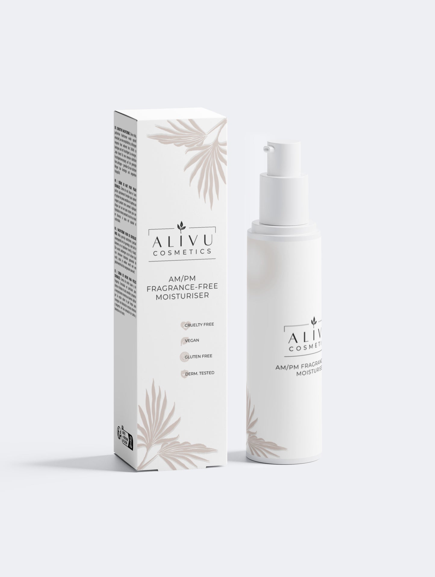 AM/PM Fragrance-Free Moisturiser, 50ml