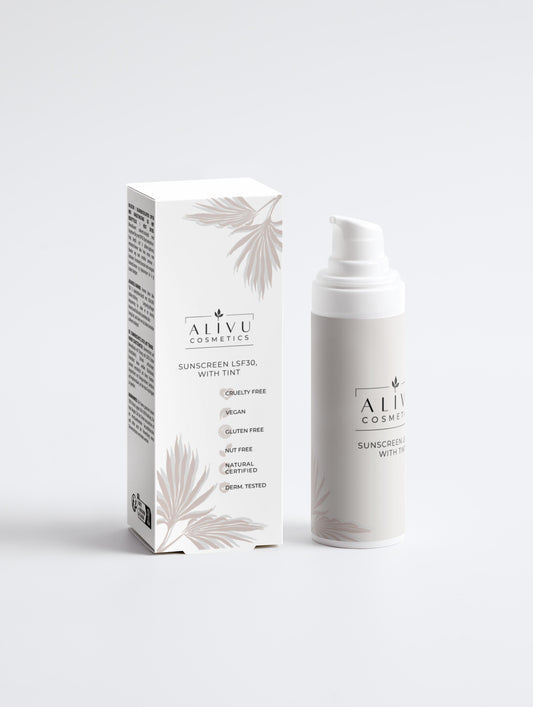 Sunscreen SPF30, with tint, 30ml