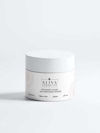 Volcanic Glow – AHA Refining Scrub, 170ml