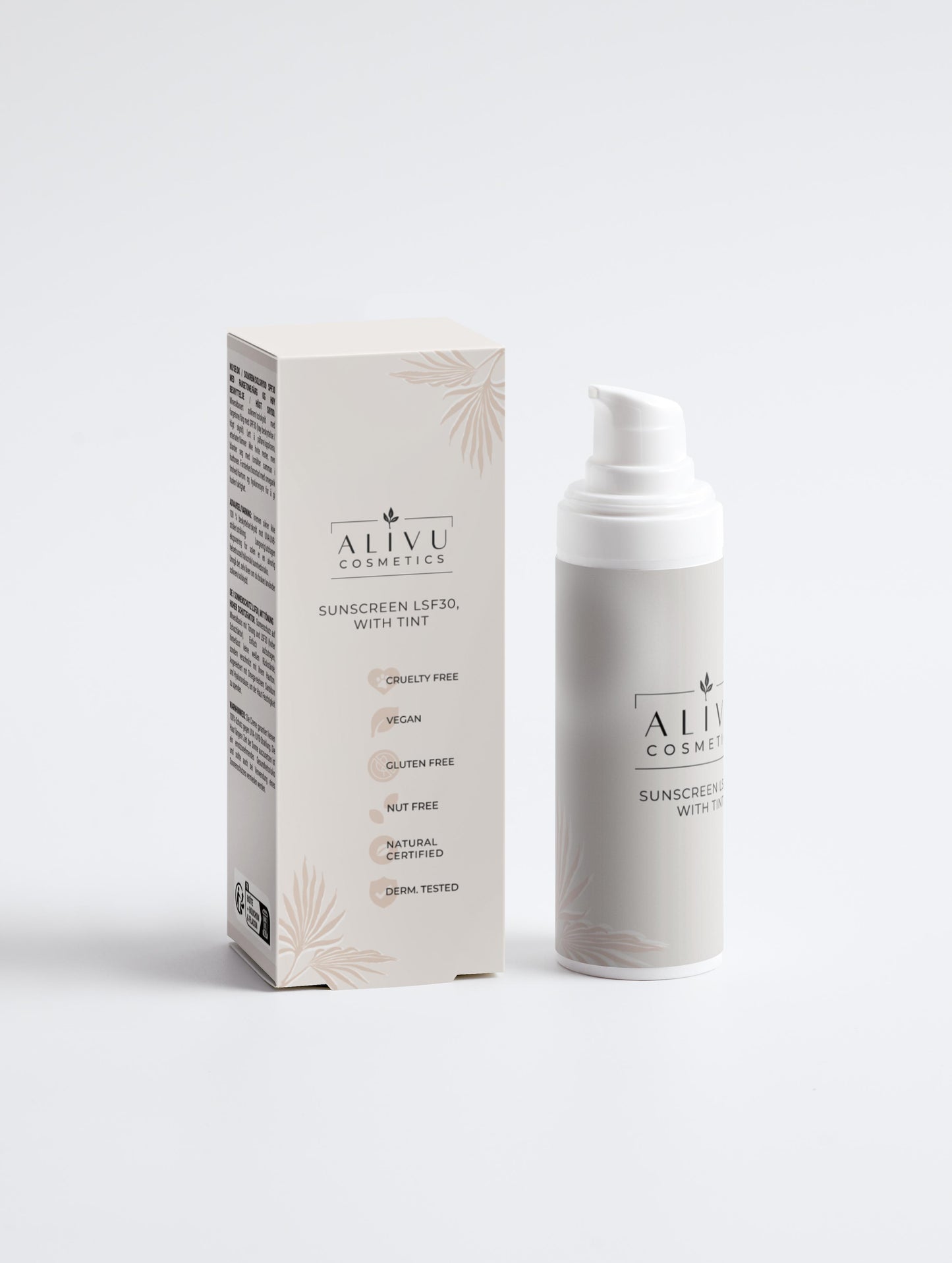 Sunscreen SPF30, with tint, 30ml