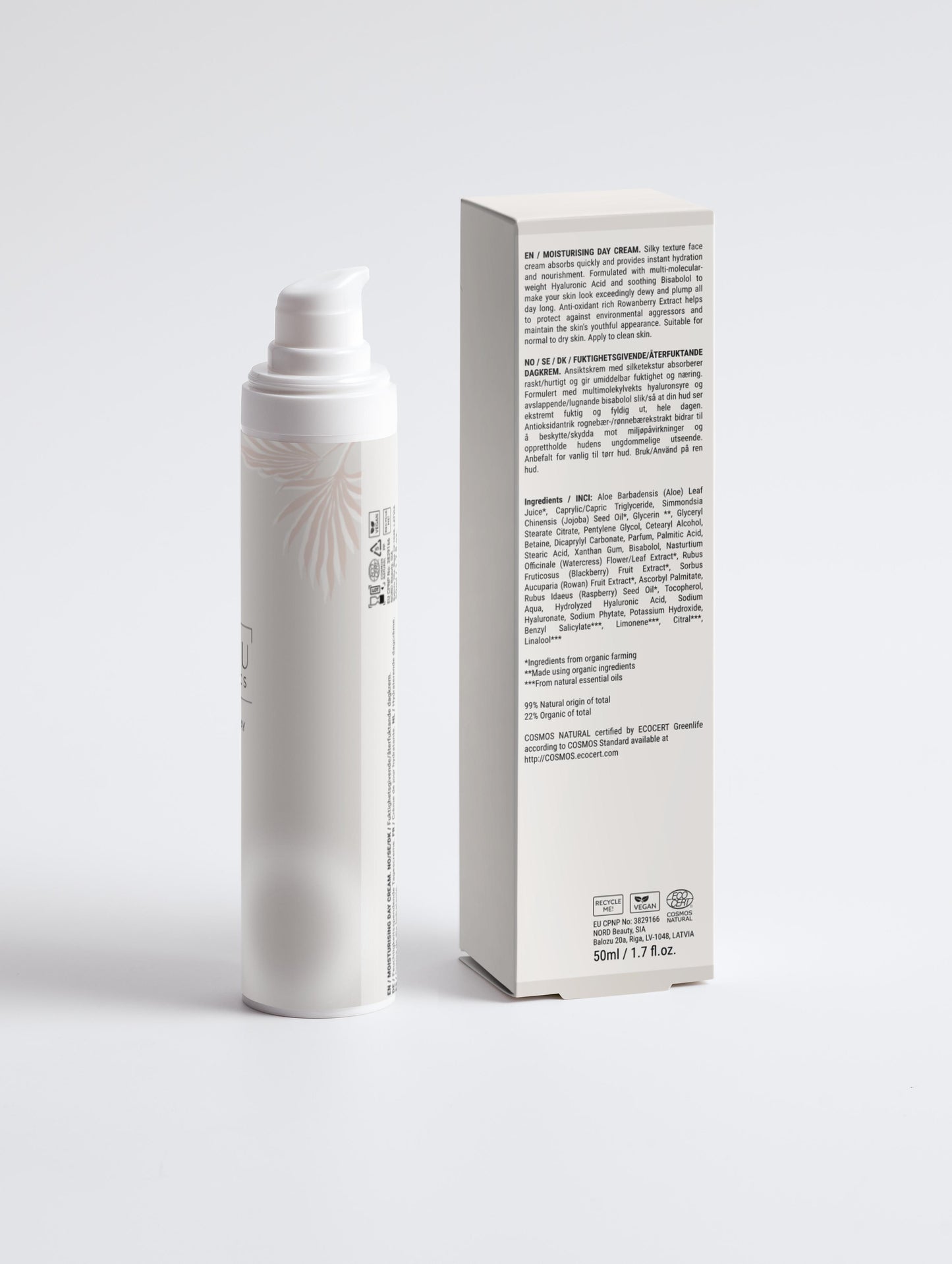 Moisturizing day cream, 50ml