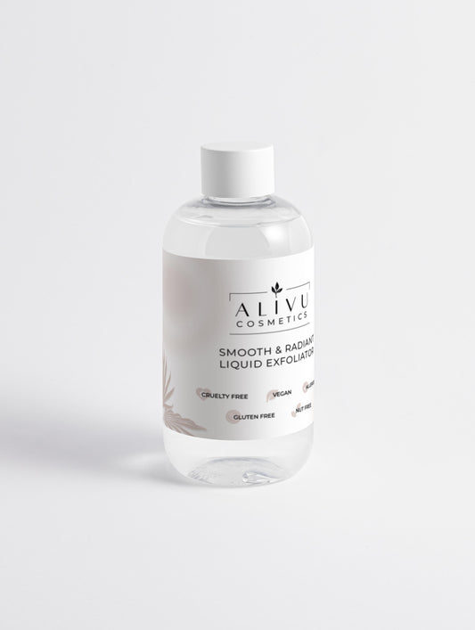 Liquid peeling with glycolic acid