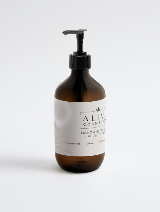 Hand & Body Soap - VELVET EARTH, 490ml