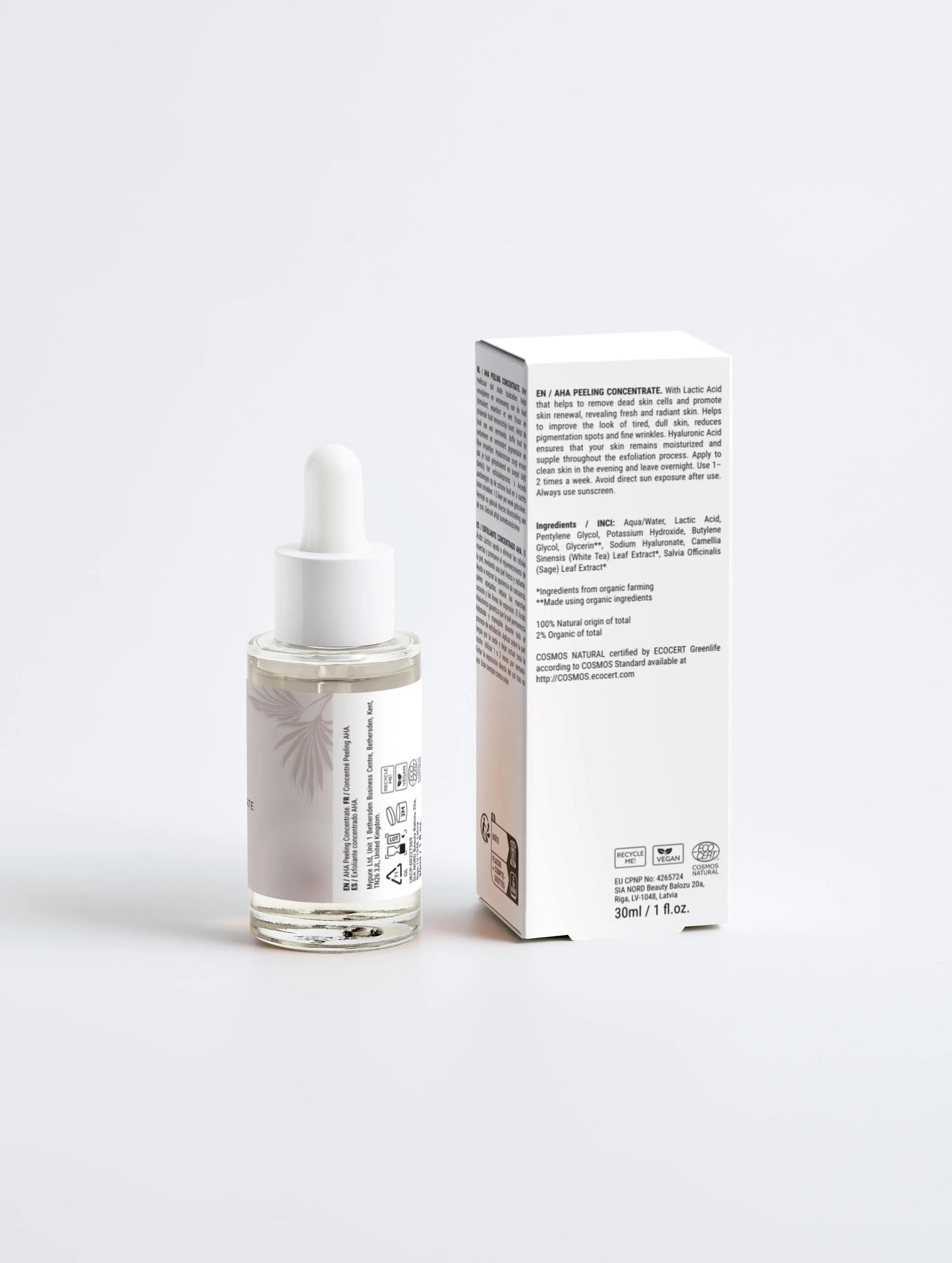 AHA Peeling Konzentrat, 30ml - AlivuCosmetics